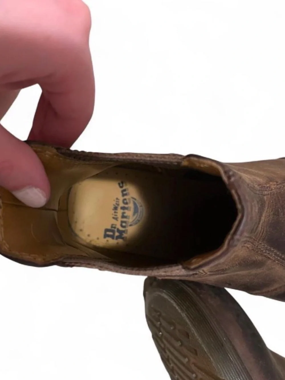 Dr. Martens Brown Leather Chelsea Boot - Picture 6 of 7